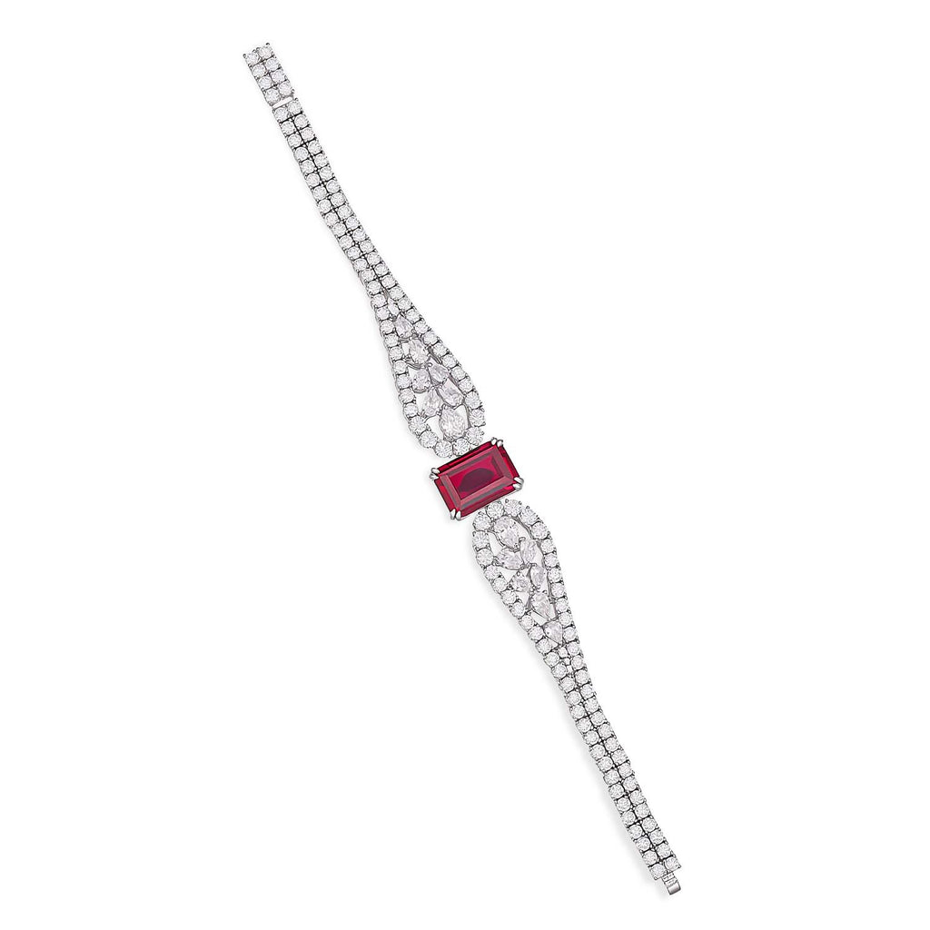 S925 Silver Cultivation Red Treasure Set