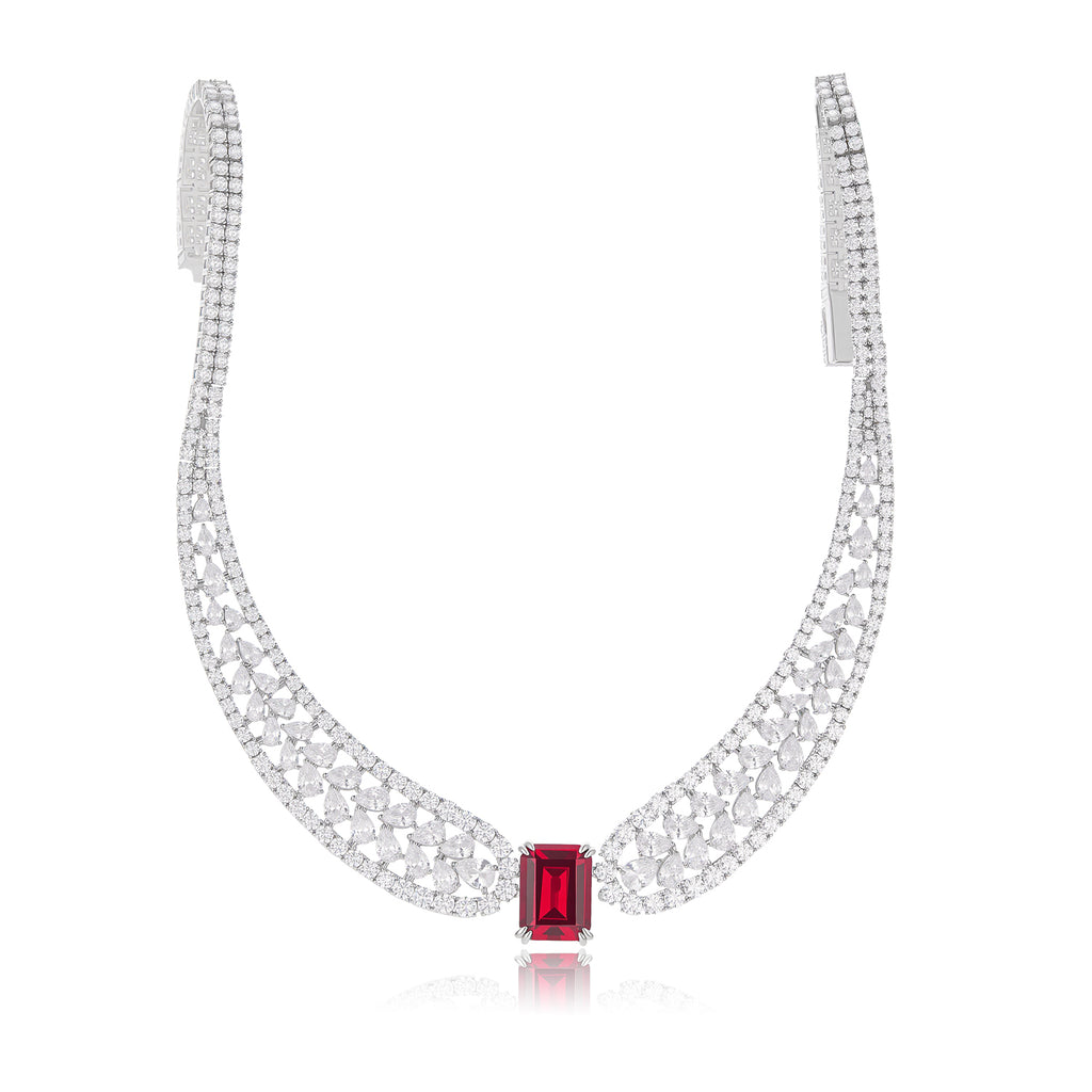 S925 Silver Cultivation Red Treasure Set