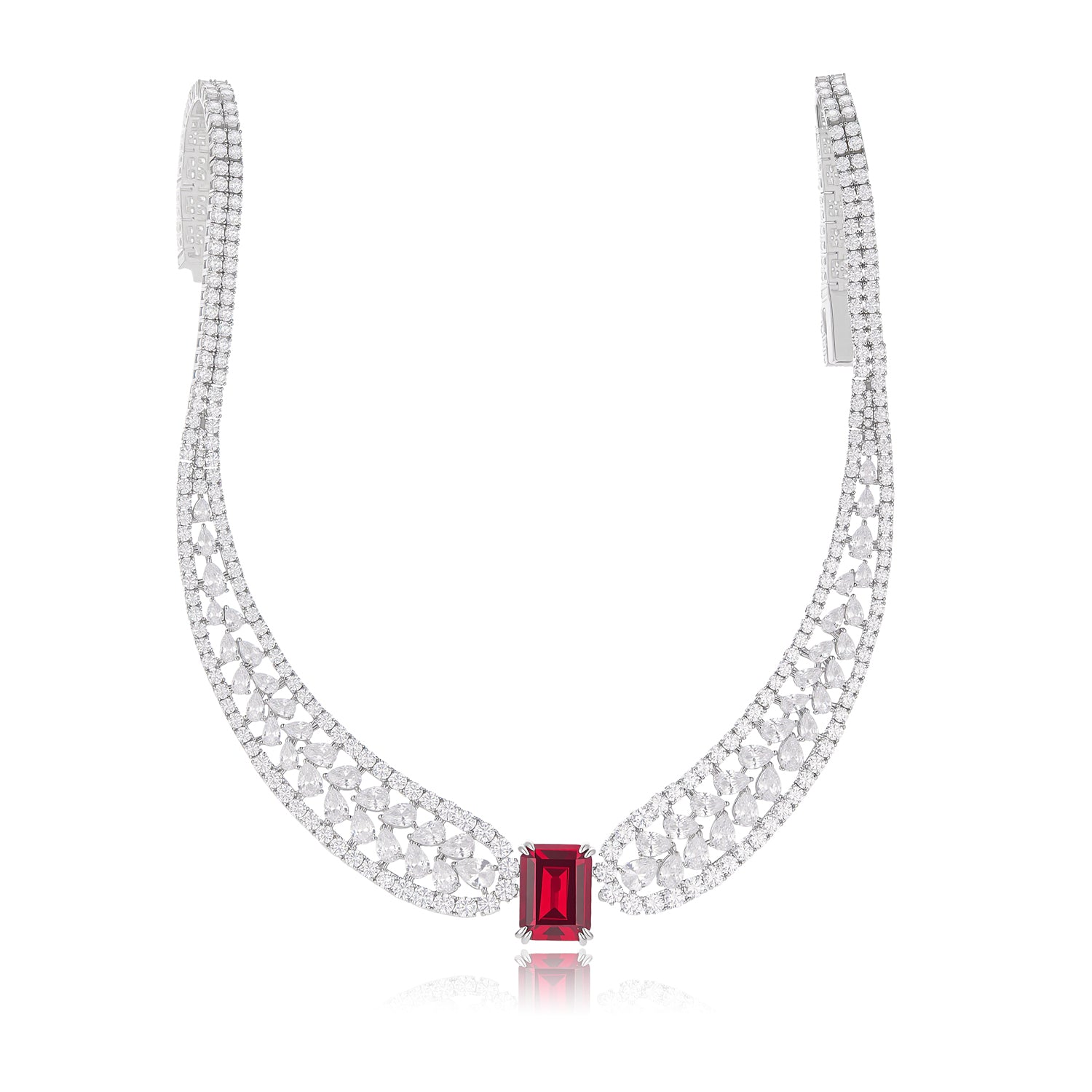 S925 Silver Cultivation Red Treasure Set