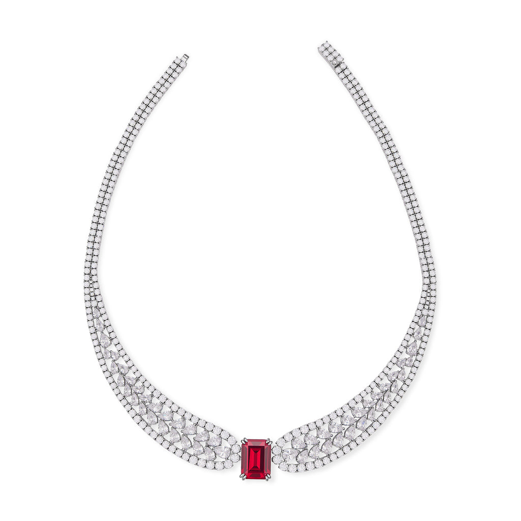 S925 Silver Cultivation Red Treasure Set